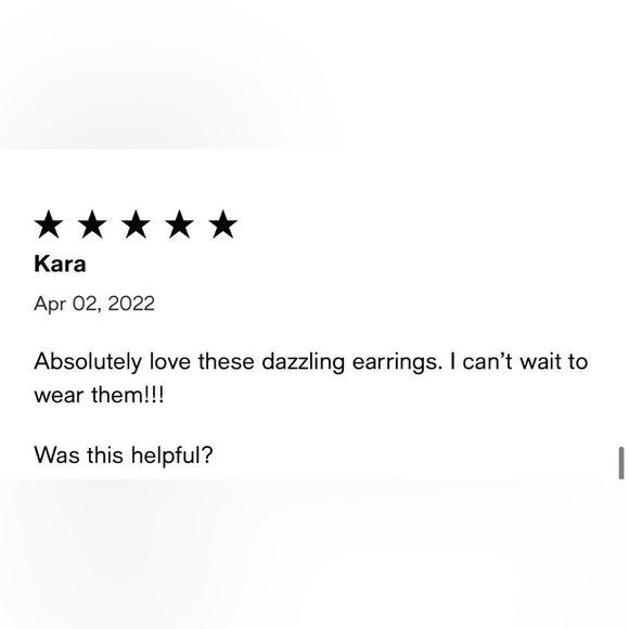 Coach ‘C’ linear chain earrings - Picture 5 of 5